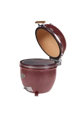 Monolith Grill LeChef Red Ohne Gestell Und Seitentische MG23RNC - Set -Günstiges Grill Geschäft monolith lechef seite offen 201031 red