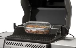 Napoleon Edelstahl Drehspießkorb -Günstiges Grill Geschäft napoleon drehspiess korb edelstahl 64000