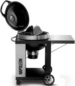 Napoleon Holzkohlegrill Kugelgrill Ø 57cm Im Rollwagen Mit Gussrost Und Deckelscharnier PRO22K-Cart-2 16 Napoleon Holzkohlegrill Kugelgrill Ø 57cm Im Rollwagen Mit Gussrost Und Deckelscharnier PRO22K-Cart-2 -Günstiges Grill Geschäft napoleon grillwagen deckel PRO22K CART 2