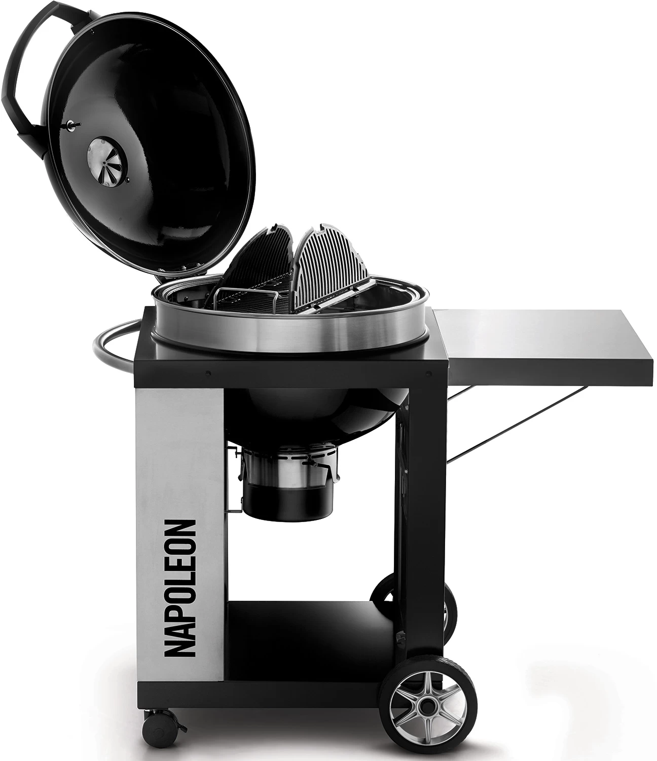 Napoleon Holzkohlegrill Kugelgrill Ø 57cm Im Rollwagen Mit Gussrost Und Deckelscharnier PRO22K-Cart-2 5 Napoleon Holzkohlegrill Kugelgrill Ø 57cm Im Rollwagen Mit Gussrost Und Deckelscharnier PRO22K-Cart-2 – Bild 3