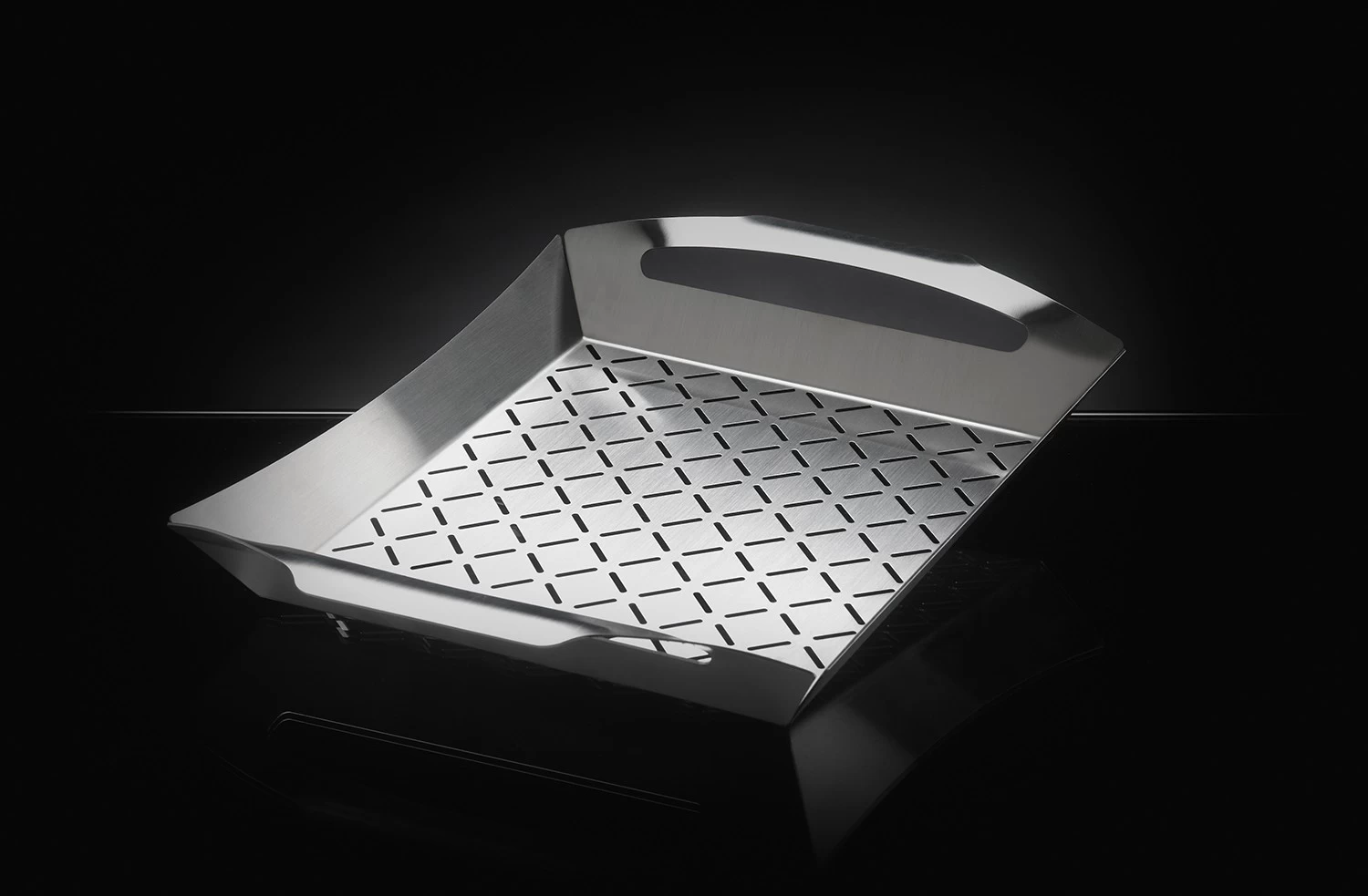 Napoleon PRO Gemüse Grillkorb Edelstahl 4 Napoleon PRO Gemüse Grillkorb Edelstahl – Bild 2