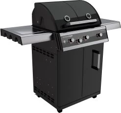 Outdoorchef Dualchef 325 G Gasgrill Mit Seitenkocher + BLAZING ZONE Infrarotbrenner 19 Outdoorchef Dualchef 325 G Gasgrill Mit Seitenkocher + BLAZING ZONE Infrarotbrenner -Günstiges Grill Geschäft outdoorchef dualchef 325 g seitlich 18 700 02 2