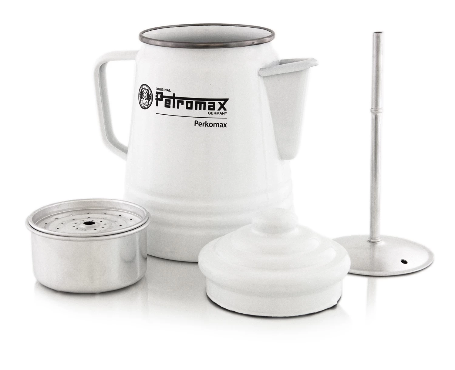 Petromax Tee- Und Kaffee-Perkolator / Weiß Emailliert (1,3 Liter) 4 Petromax Tee- Und Kaffee-Perkolator / Weiß Emailliert (1,3 Liter) – Bild 2
