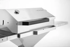 Thüros Holzkohlegrill T400 / Holzkohle Grillstation 40 X 60 Cm -Günstiges Grill Geschäft thueros evo4 holzkohle bbq station detail haube