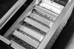 Thüros PRO1 - Modularer Holzkohle Tischgrill Mit Edelstahlrost -Günstiges Grill Geschäft thueros pro1 detail innen 1