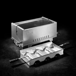 Thüros PRO1 - Modularer Holzkohle Tischgrill Mit Gussrost 7 Thüros PRO1 - Modularer Holzkohle Tischgrill Mit Gussrost -Günstiges Grill Geschäft thueros pro1 mit kohleschale